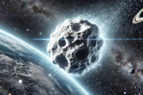 dalle-20250219-233419-a-realistic-photoquality-image-of-an-icy-asteroid-floating-through-space-appr.webp